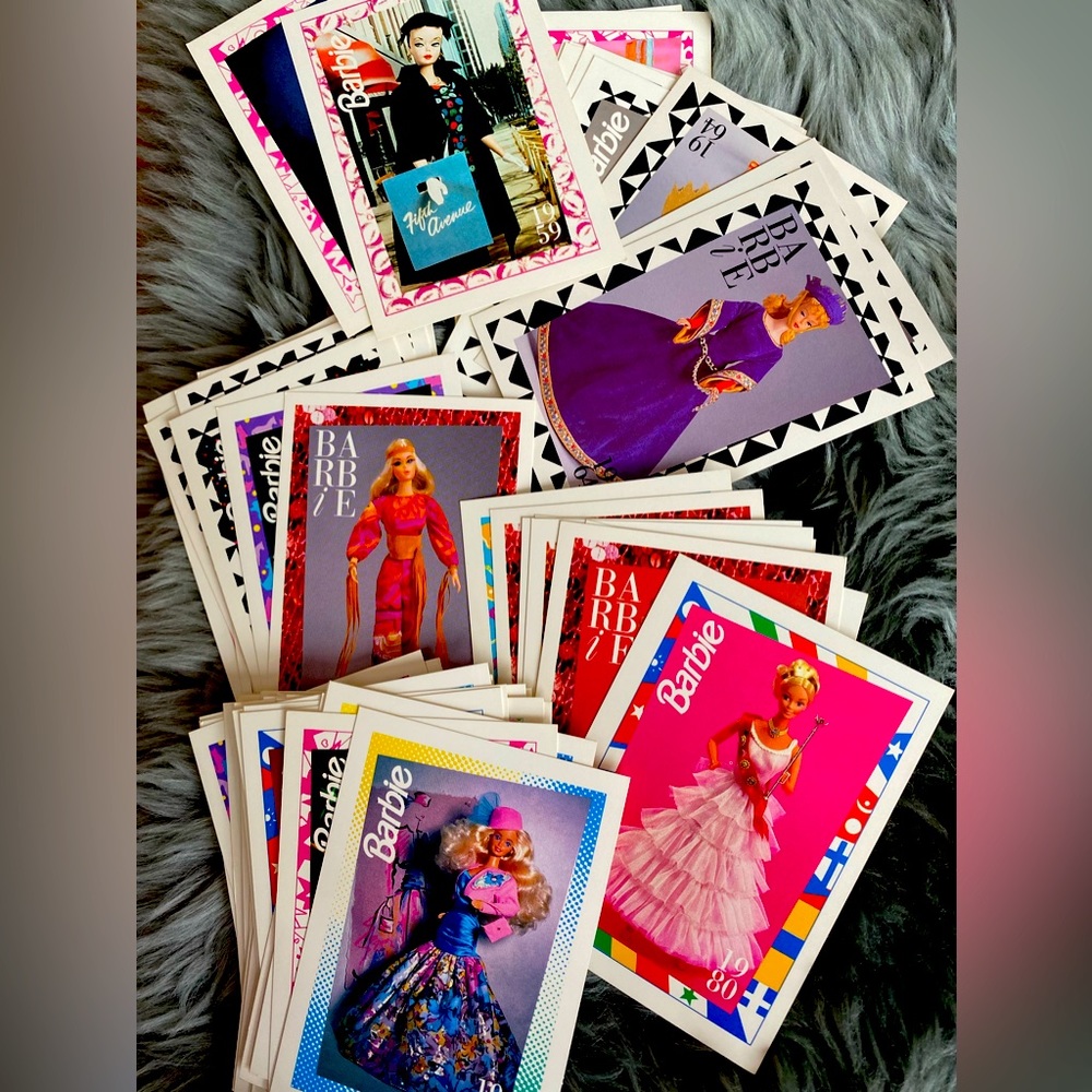 Barbie Trading cards (64 total)